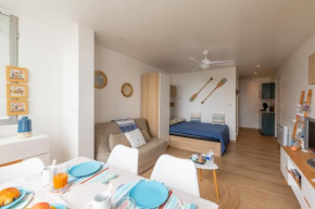 Au Paradis bleu - Parking privé - Literie confortable - Vue port - Plage à 5 min
